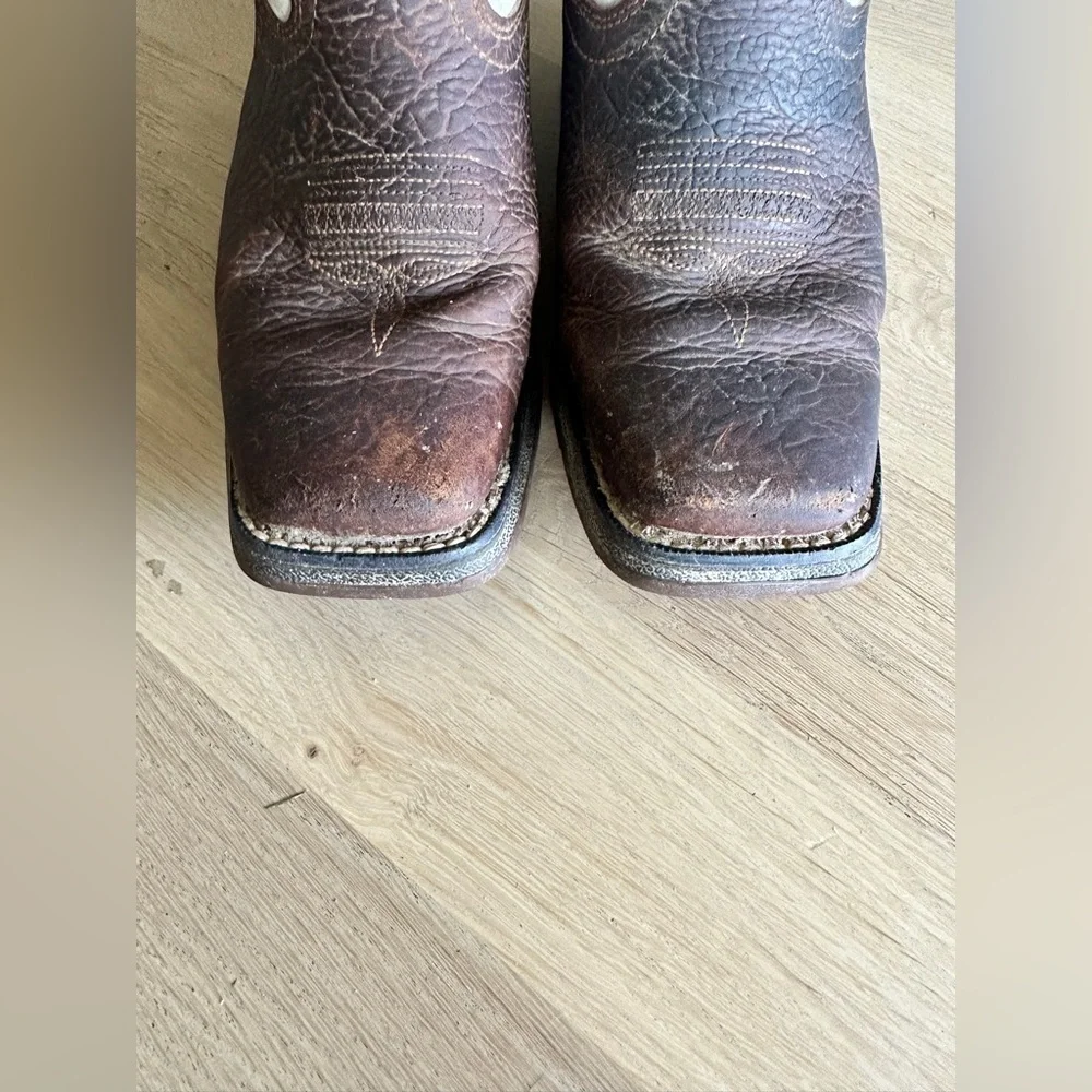 Lil' Rebel™ by Durango® Little Kids Distressed Flag Western Boot - Picture 14 of 15